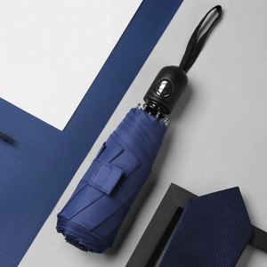 Parapluie de poche pliable semi-automatique 8K avec logo personnalisé, nouvelle mode, pour le bureau - Product Image 5
