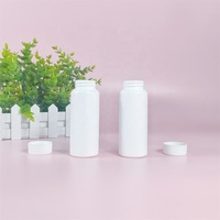 Flacon de lotion cylindrique en HDPE de 125 ml avec marquage à chaud, emballage de protection environnementale pour les soins de santé