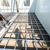 DXH Personnalisation Facile Détachable Pas Cher Prix Installation Rapide Galvanisé Assemblé Maison Conteneur Cadre de Maison pour Bâtiment Préfabriqué