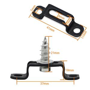 Quincaillerie de <span class=keywords><strong>meuble</strong></span> Connecteur <span class=keywords><strong>invisible</strong></span> épaissi 2-en-1, <span class=keywords><strong>assemblage</strong></span> de boucle à vis dissimulée, armoire, armoire - Product Image 5