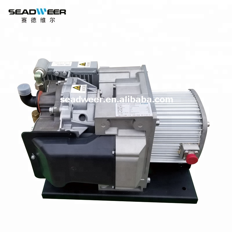 2.2KW 3.7KW autobús eléctrico libre de aceite desplazamiento compresor de aire de energía libre de aceite de compresor