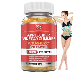 Best Selling Products Apple Cider Vinegar Extract Supplement Lose Weight Detox Healthy Gut Apple Cider Vinegar Gummies