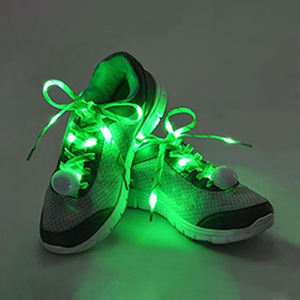 깜박이는 나일론 신발 끈 실행 멀티 컬러 깜박임 조명 <span class=keywords><strong>LED</strong></span> 신발 끈 - Product Image 1