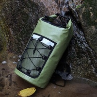 Sac de sport en PVC avec filet réfléchissant imperméable pour les sports de plein air, la natation et la plongée, nouvelle arrivée 2025, directement de l'usine