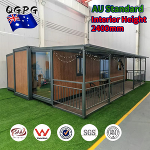 Casa Container Espandibile Portatile da 40 Piedi con 3 Camere da Letto, Villa Prefabbricata di Lusso, Monolocale Prefabbricato da 40 Piedi, Casa Mobile Prefabbricata per Affitto - Product Image 2