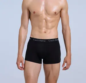 Großhandel Stock Lot Unterwäsche für Mann Benutzer definierte klassische Baumwolle Boxershorts Männliche Grundlagen Boxer Briefs