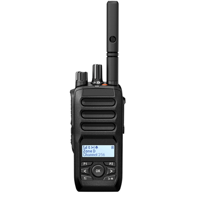 R5 Limited Display Keypad Digital Two-Way Radio 0-30KM Range UHF Walkie Talkie with 1500-2000mAh Battery