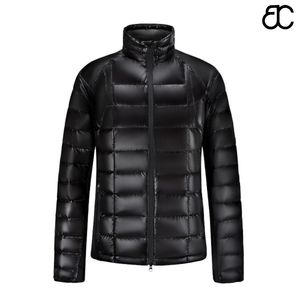 Veste d'hiver légère pour femme Bechance, 100% coton, col montant, imperméable, respirante, pour un style urbain moderne, isolation douce - Product Image 1