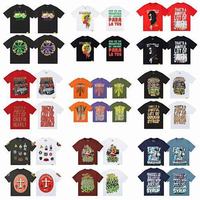 Camiseta de Manga Corta para Hombre y Mujer, 230g, 100% Algodón, Diseño de Dibujos Animados Hip Hop, Transpirable, Original, con Estampado 'THAT'S AWFUL LOT COUGH SYRUP'