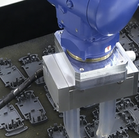 Robot à 6 axes YASKAWA GP7 avec PLC et moteur, station de travail à vision 3D pour l'assemblage de voitures miniatures, tri électronique de précision
