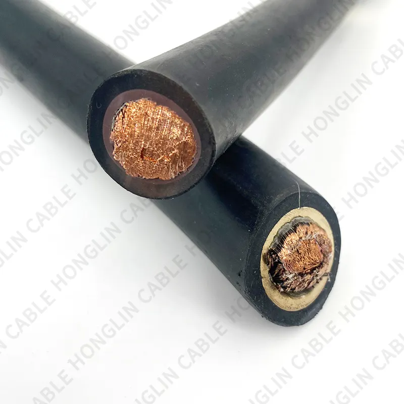 Cable de soldadura flexible, flexibilidad y durabilidad, alta calidad, conductor eléctrico tamaños 4 AWG y 6 AWG