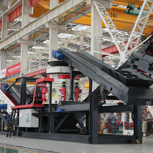 Planta Móvel Completa de Britagem de Pedra Zhongde, Planta de Britagem de Rocha com Motor AC de Alta Capacidade para Mineração - Product Image 2