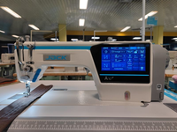 Machine à coudre à point noué avancée Jack A10 + à grande vitesse avec panneau d'écran tactile Nouvelle machine à coudre droite industrielle A60 +