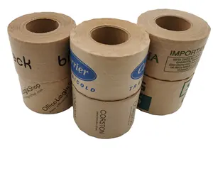 Adhesivo de papel Kraft engomado cinta