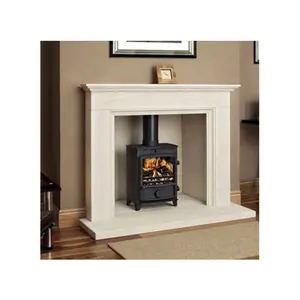 Artificial Stone French Design Modern Design Marble Fireplace Surrounds