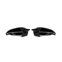 Coques de rétroviseurs style M5 en ABS noir brillant pour BMW i5 Série 5 G60 G68 Série 7 G70 2024+ (remplacement pour conduite à droite)