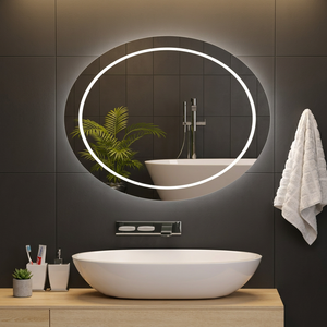 Espejo LED de Pared Minimalista sin Marco para Baño, Maquillaje y Dormitorio - Product Image 6