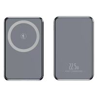 Bank daya ponsel nirkabel ramping 10mm, Powerbank ponsel nirkabel ramping aluminium Aloi 10000mah dengan Logo kustom