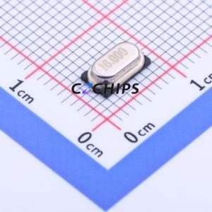 16M 20PF 15PPM Crystal (Passive) HC-49S-SMD-2P-Mini Crystal Oscillator 16MHz 15ppm 20pF 30ppm - Product Image 1