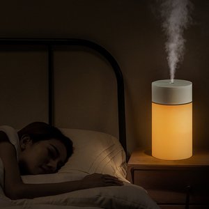 Humidificador de aire ultrasónico con USB, minidifusor de aceite esencial, purificador de coche, generador de niebla de anión con luz romántica, 260ML - Product Image 2