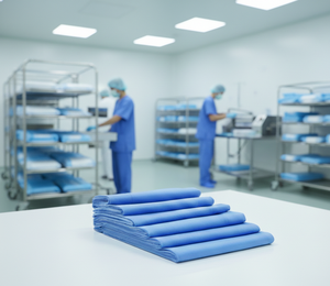 Tissu non tissé SSMS de qualité professionnelle offrant une filtration fiable, un flux d'air optimal et une protection contre les agents nocifs pour les secteurs de la santé et de l'industrie. - Product Image 3