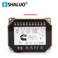 Contrôleur de vitesse de générateur diesel 4296674 4296675 NT855 K19 KV38 Module de régulation du moteur pour centrale électrique