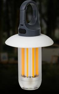 USB ชาร์จไฟได้ โคมไฟ LED สำหรับตั้งแคมป์ สไตล์เรโทร แสงอุ่น ไฟเต็นท์แบบพกพาพร้อมตะขอแขวน โคมไฟฉุกเฉินกันน้ำ - Product Image 2