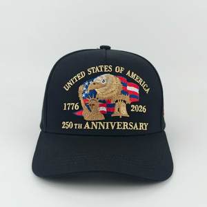 Casquette Commémorative du 250e Anniversaire Aigle et Liberté – Casquette de Baseball Américaine Brodé - Product Image 4