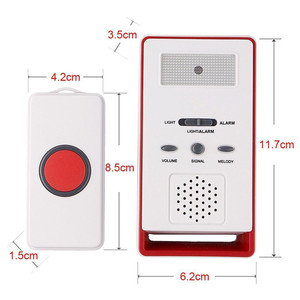 SOS khẩn cấp giúp đỡ thiết bị báo động chăm sóc sức khỏe người già không dây báo động khẩn cấp nút SOS báo động khẩn cấp cuộc gọi khẩn cấp nút hoảng loạn - Product Image 4