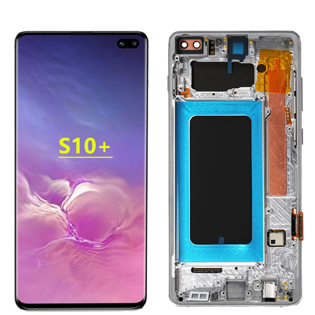 Mobile Phone LCDs Display Screen for Samsung Mobile Accessories S5 S6 S7 S8 S9 S20 S21 S23 Ultra S10 S22 PLUS Lcd