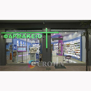 <strong>Pharmacy</strong> <strong>Armoire</strong> Cabinet Drug showcase <strong>Pharmacy</strong> Shop Design Showcase for Mall Design Shop Cabinet ODM - Product Image 4