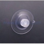 Ventouse en PVC anti-UV de qualité industrielle avec vis à molette pour vitrine extérieure et verre de chambre froide - Product Image 2