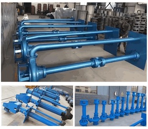 Pompa lumpur pasir industri kepala tinggi 0,75 kW pompa lumpur celup Horizontal - Product Image 5