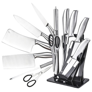 Juego de Cuchillos de Cocina Sunland New Premium de 6 Piezas, Estilo Japonés, Ultra Afilados, Totalmente de Acero Inoxidable, Sostenibles - Product Image 1