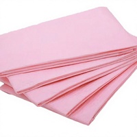 Draps de lit jetables OEM personnalisés, imperméables, 3 plis, en pâte de cellulose, sous-couche non tissée absorbante