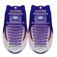 Lacets de chaussures élastiques en silicone colorés sans nœuds avec échantillon gratuit et logo personnalisé pour adultes et enfants