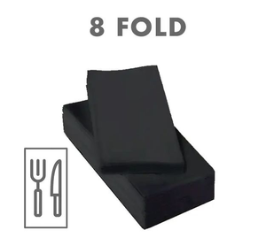 40*40cm <span class=keywords><strong>1</strong></span> ply dùng một lần airlaid giấy khăn ăn <span class=keywords><strong>8</strong></span> lần tùy chỉnh logo in túi 50 sheets Đen khách sạn sử dụng thoải mái aierpa - Product Image 3