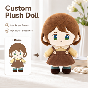 Personalized Custom Kawaii Plush Doll Supports Multiple Sweet Outfit Removable Clothes Skirt <strong>Figure</strong> Doll Mini Chibi <strong>Plushies</strong> - Product Image 1