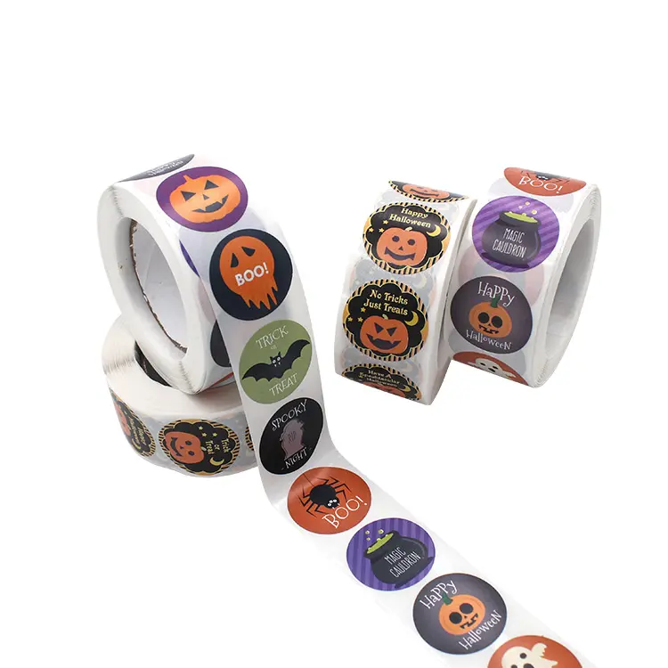 China Manufacturer Wholesale Stickers Halloween Halloween Sticker Sheet Halloween Eye Stickers