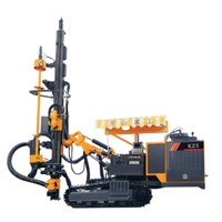 Foreuse rotative sur chenilles DTH pour mines de surface, moteur diesel d'occasion, marque KAISHAN