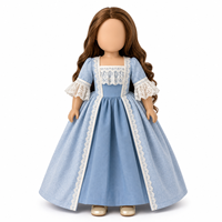 Vêtements de poupée personnalisés en gros OEM/ODM pour tenues de poupées BJD en coton