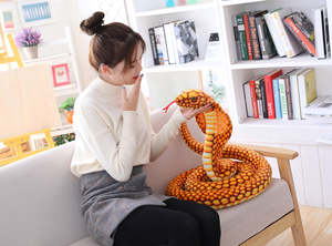 Jouet en peluche animal serpent Cobra en peluche The <span class=keywords><strong>Queen</strong></span> Cobra Animal en peluche - Product Image 3