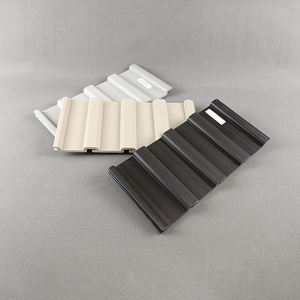 Venta caliente negro PVC Slatwall Panel impermeable nuevo diseño PVC garaje listón pared para uso en interiores - Product Image 2