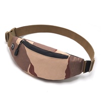 Sac banane robuste camouflage pour homme, étanche, idéal pour le sport et les activités de plein air – Nouvelle collection usine