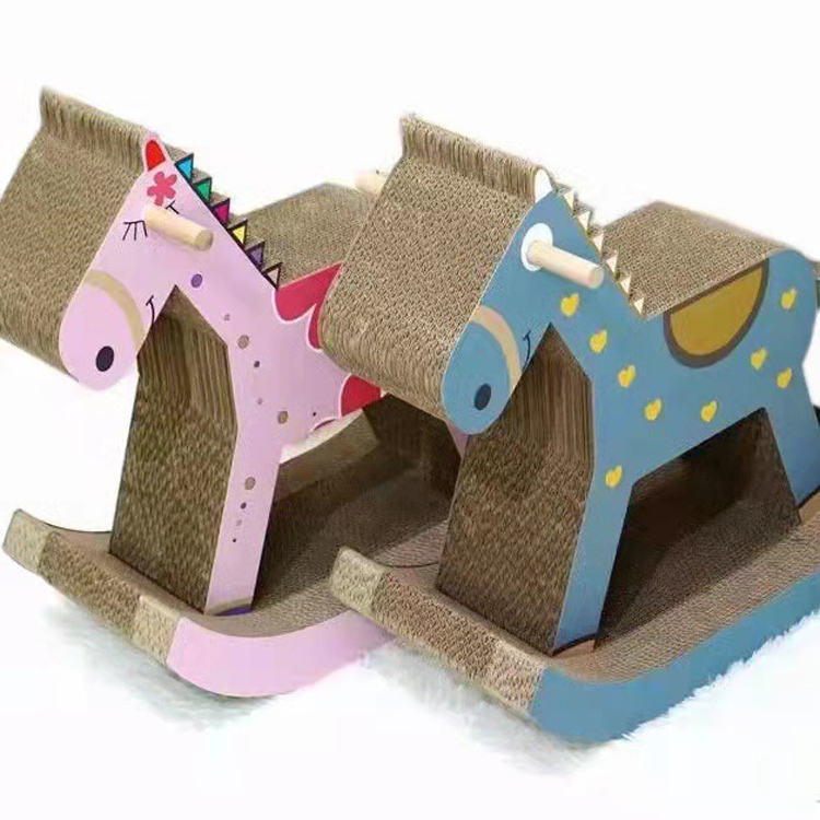 Wood Cat Toy Cat Scratcher Cardboard Scraper Scratch Board Scratching Post Claw Grinder Pet Products For Cats