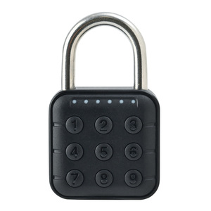 Candado Inteligente Pequeño con Huella Dactilar, Teclado Digital, Tarjeta de Memoria para la Aplicación Tuya, Resistente al Agua P67, Entrada sin Llave para Vidrio/Madera - Product Image 1