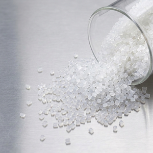Food Grade PET <b>Resin</b> Virgin Material for Injection Molding Transparent Granules with High Temperature Resistance Applications - Product Image 1