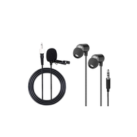 Pour Panvotech système de guide touristique sans fil à longue portée moniteur intra-auriculaire microphone à condensateur d'écoute acoustique pour scène