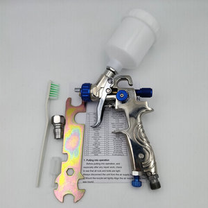 Pistolet de pulvérisation à alimentation par gravité haute pression K-350 en alliage d'aluminium OEM pour peinture automobile, pulvérisateur à trémie supérieure à haute atomisation - Product Image 3