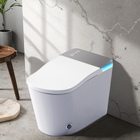 Capteur de chasse au pied Bidet Toilette Articles sanitaires automatiques Électrique Inodoro Salle de bain Wc Cuvette de toilette intelligente Toilette intelligente en céramique